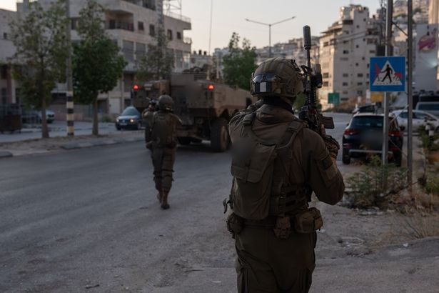 الضفة الغربية-تصوير الجيش الإسرائيلي 