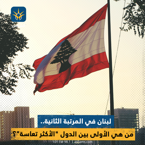 لبنان في المرتبة الثانية.. 
من هي الأولى بين الدول "الأكثر تعاسة"؟