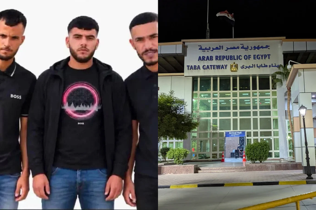 صورة للشبان المفقودين
مصدر صورة معبر طابا: سلطة السكان والهجرة