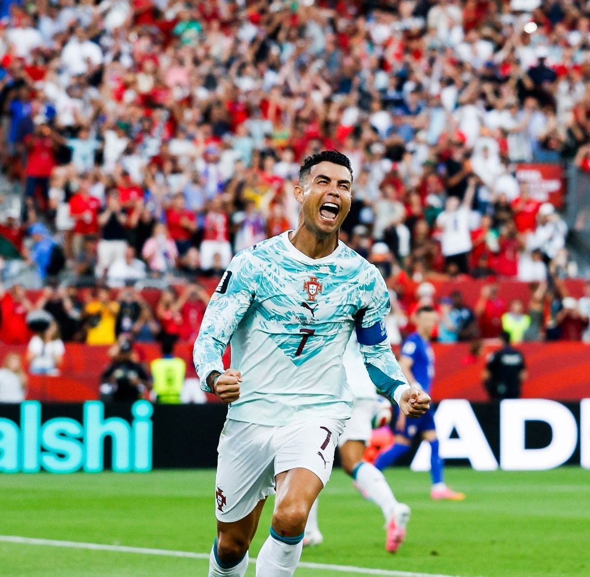 الصورة من الحساب الرسمي لمنتخب البرتغال- Seleções de Portugal﻿

