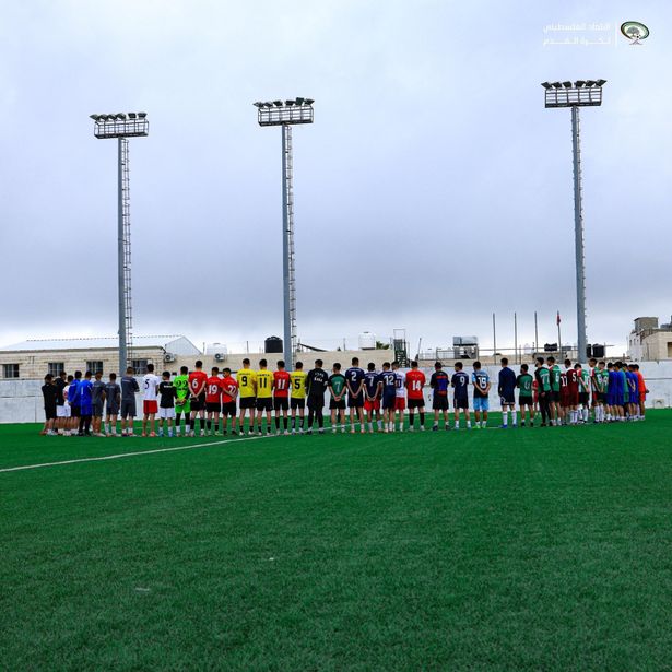 الصورة من الحساب الرسمي للاتحاد الفلسطيني لكرة القدم - الاتحاد الفلسطيني لكرة القدم