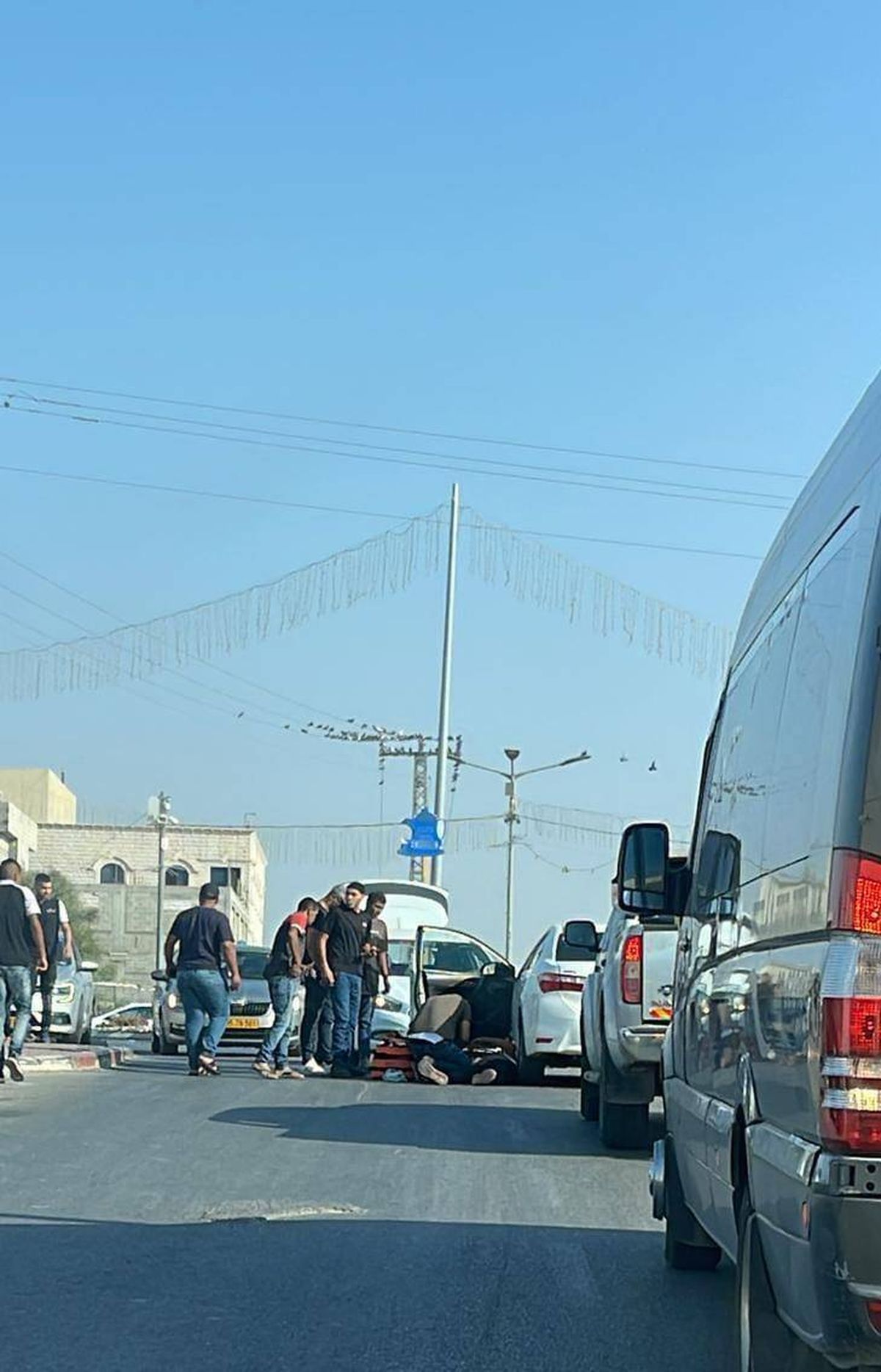 صورة من مكان الجريمة