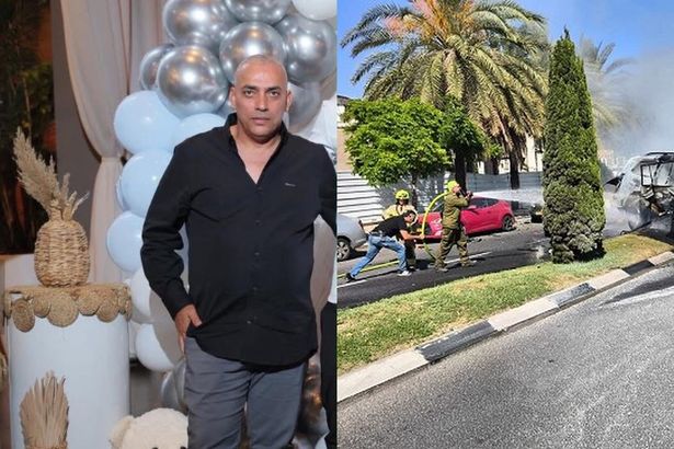 صورة الضحية المتداولة وفق قانون ٢٧أ؛ وتصوير طاقم الإطفاء من مكان الجريمة
