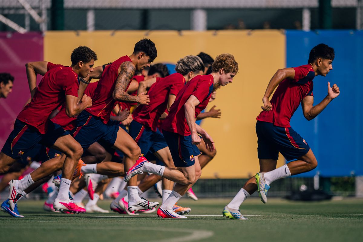 الصوة من الحساب الرسمي لنادي برشلونة على منصة إكس- @FCBarcelona