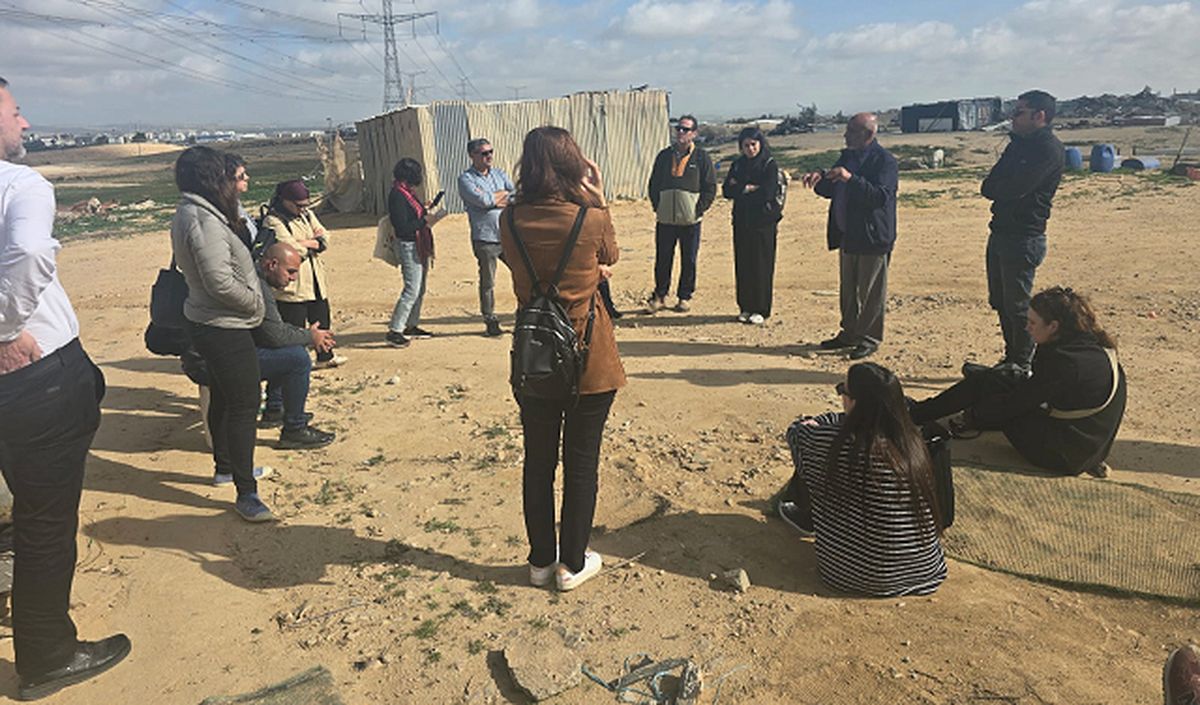 جولة الطلاب في قرى النقب-المجلس الإقليمي للقرى 