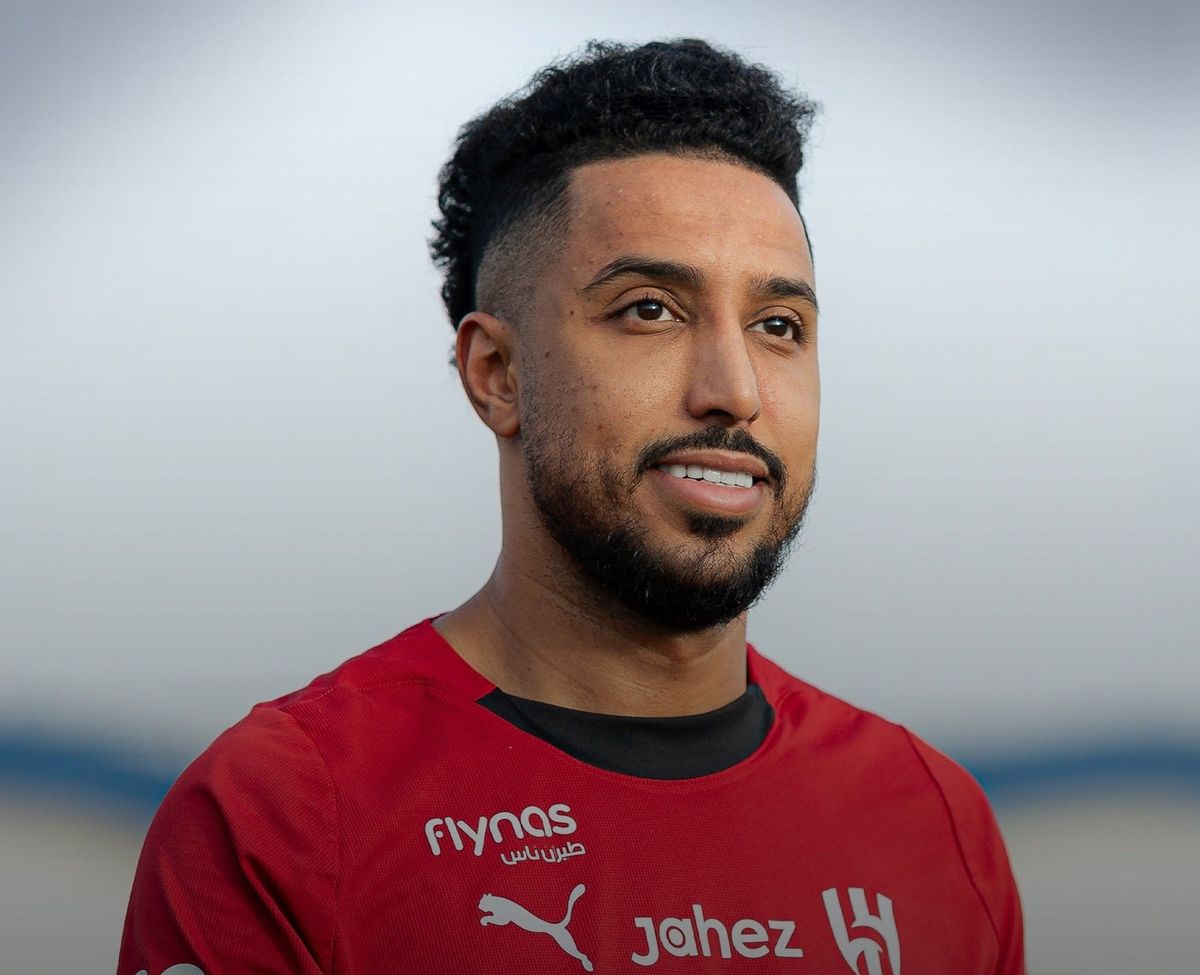 سالم الدوسري - الصورة من حساب نادي الهلال على اكس - @Alhilal_FC