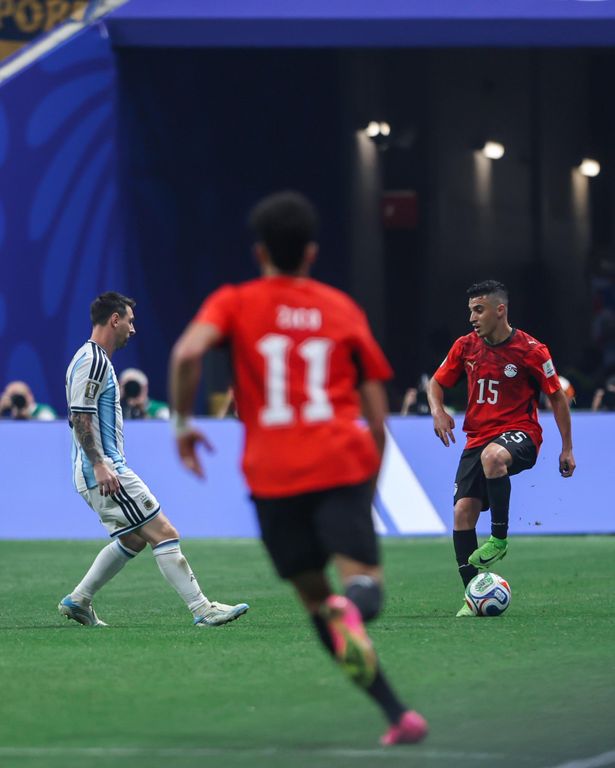 الصورة من حساب منتخب مصر على اكس - @EFA