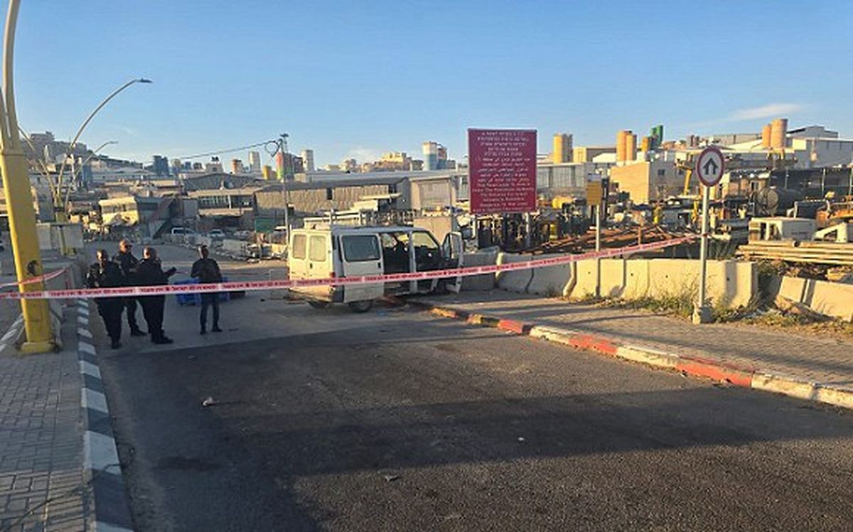من مكان الحادث
