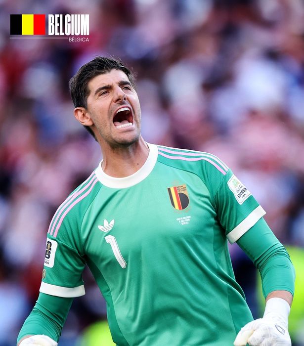 تيبو كورتوا، الصورة من الحساب الرسمي لريال مدريد على إكس- @realmadriden
