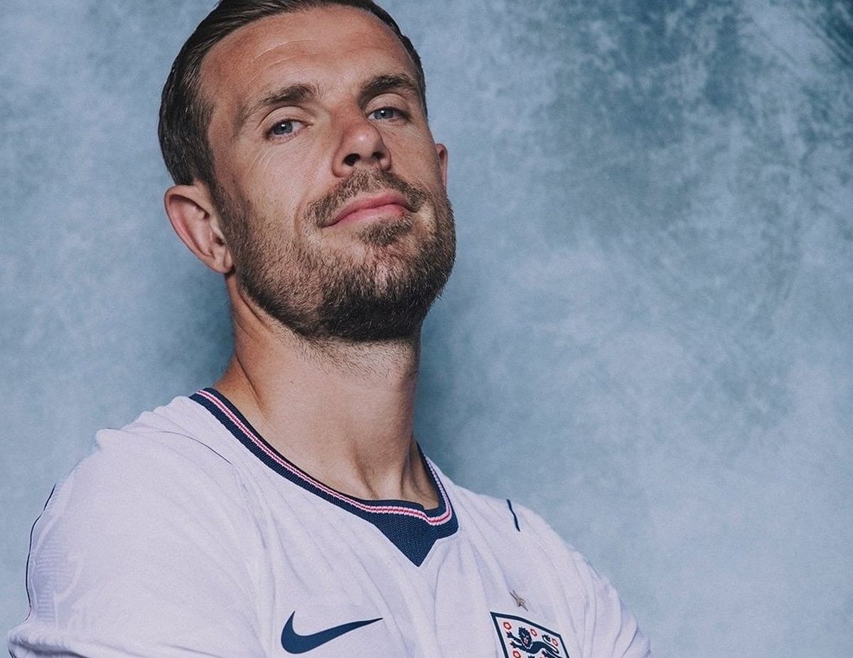 غوردان هندرسون، الصورة من الحساب الرسمي لمنتخب إنجلترا على إكس- @England