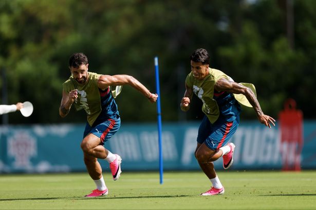 الصورة من حساب منتخب البرتغال على اكس- @selecaoportugal