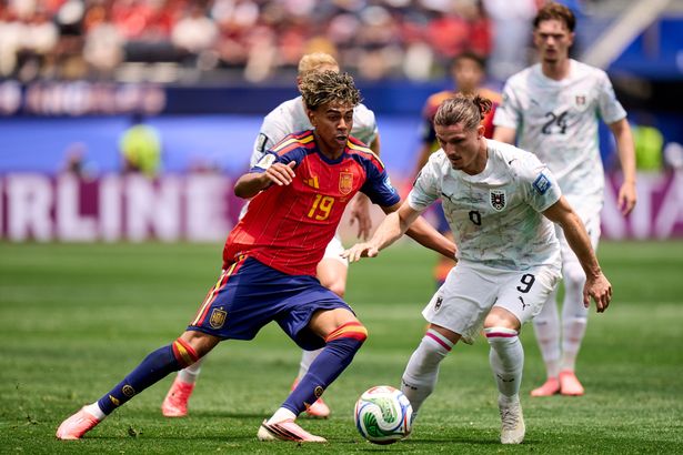 الصورة من حساب منتخب إسبانيا على اكس - @SEFutbol