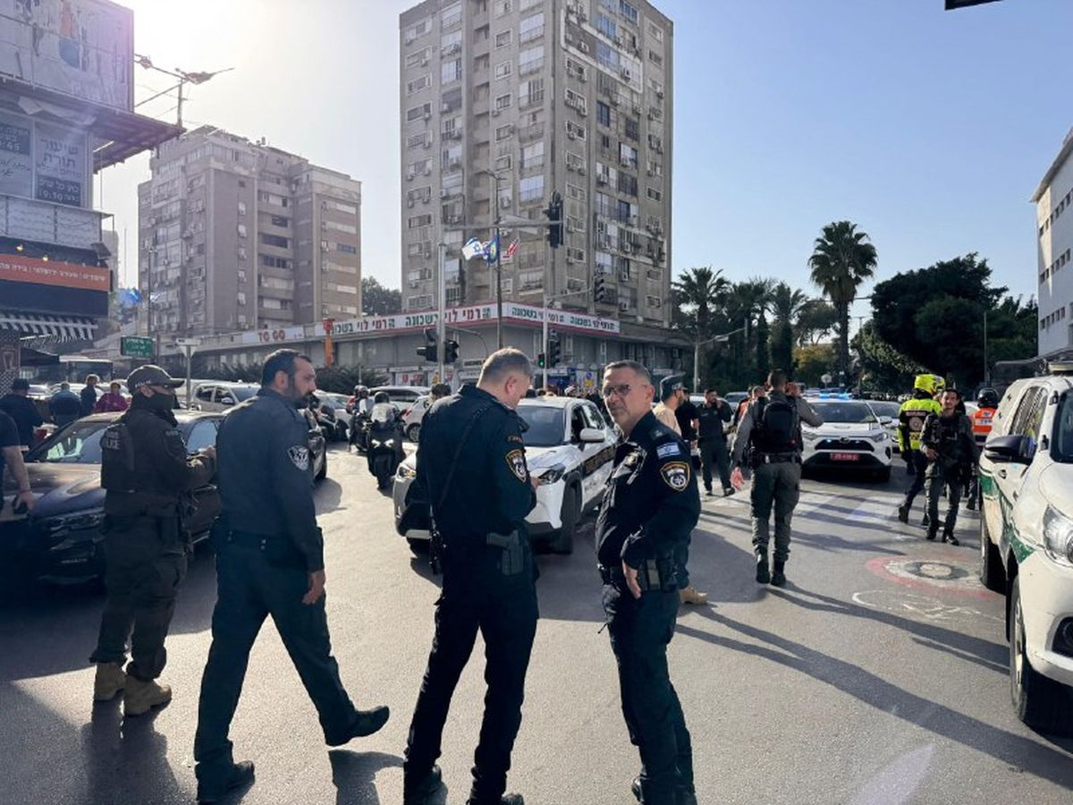 من مكان العملية تصوير الشرطة
