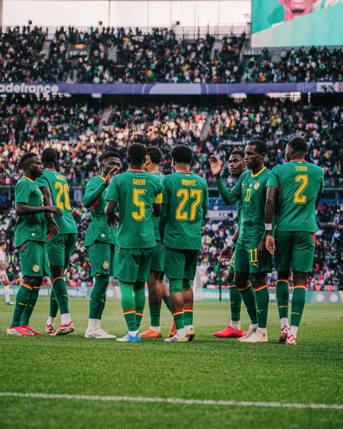 الصورة من الحساب الرسمي لمنتخب السنغال- Fédération Sénégalaise de Football
