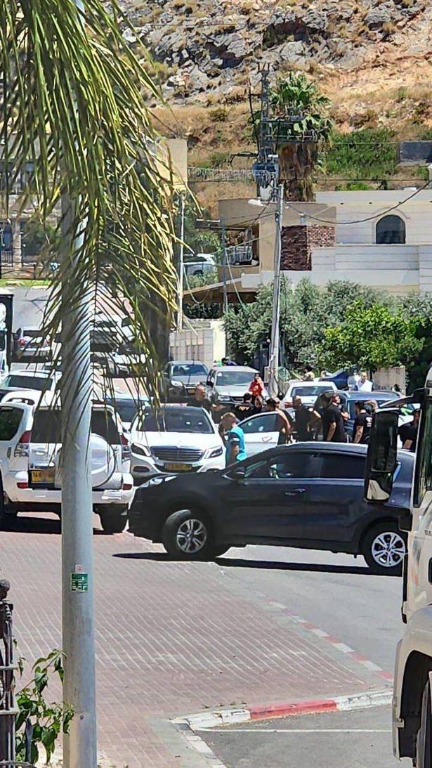 صورة من مكان الجّريمة، نحف