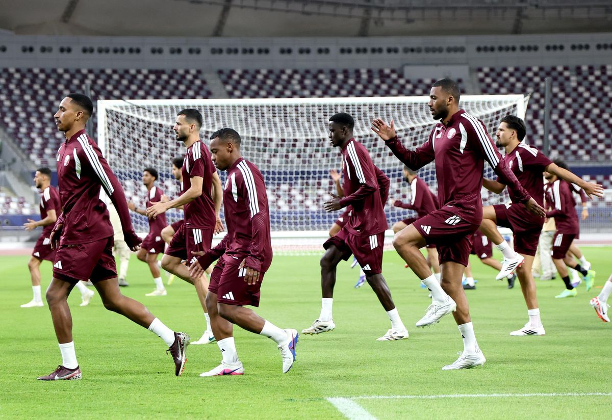 الصورة من الحساب الرسمي للاتحاد القطري لكرة القدم- @QFA
