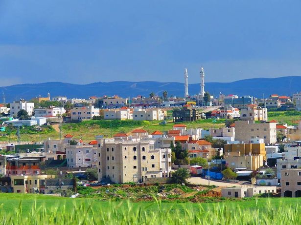 صورة لجزء من مدينة رهط (موقع ويكبيديا) 