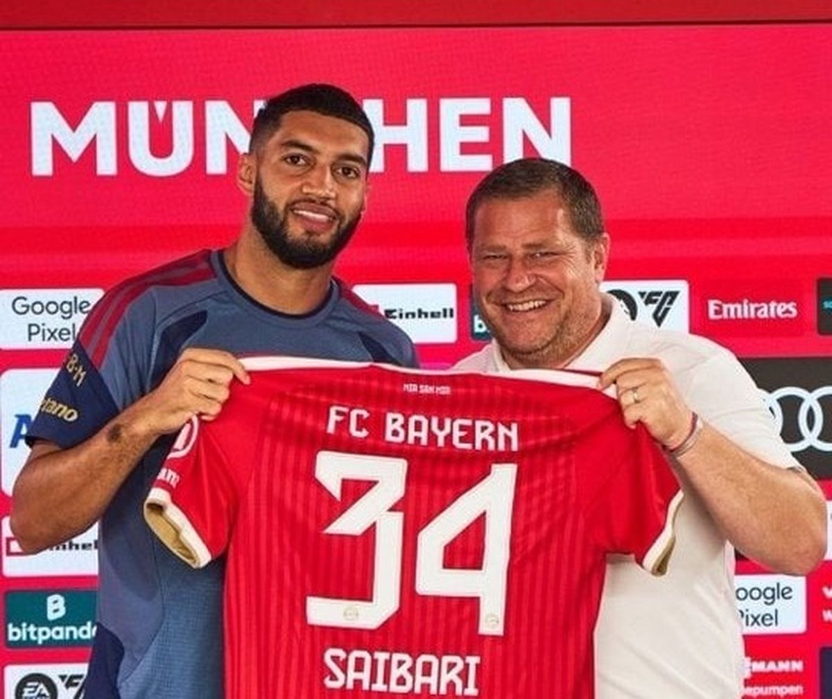 إسماعيل صيباري، الصورة من الحساب الرسمي لبايرن ميونخ على منصة إكس- @FCBayernEN
