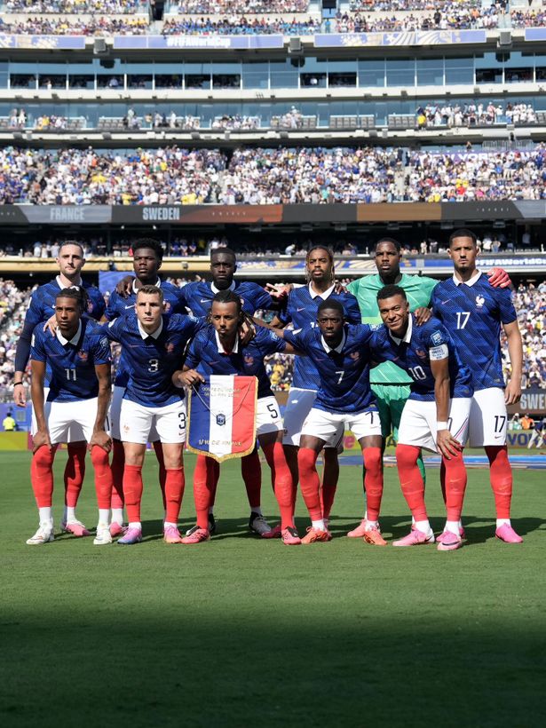 الصورة من الحساب الرسمي لمنتخب فرنسا على إكس- @equipedefrance