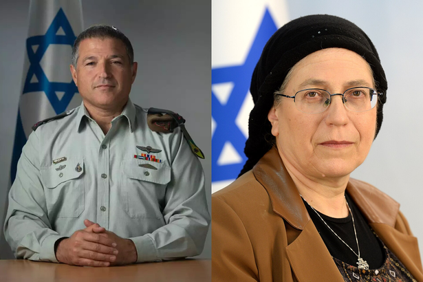 من اليمين: أوريت ستر
على اليسار: دافيد زيني
ويكيميديا كومنز