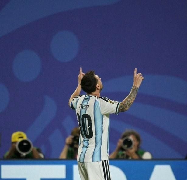 ميسي - الصورة من حساب فيفا على اكس- @FIFAWorldCup

