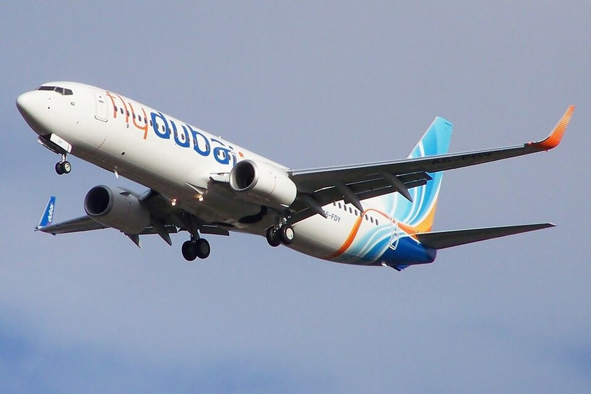 طائرة تجارية لشركة فلاي دبي من طراز بوينغ 737

المصدر: Anna Zvereva / Wikimedia Commons (CC BY-SA 2.0)