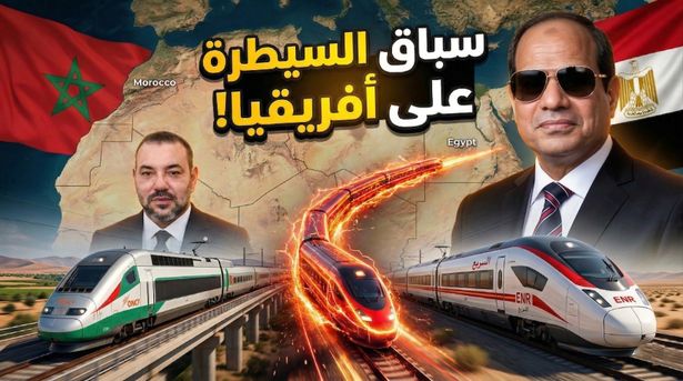 السيسي يدخل السباق!.. قطار "القاهرة / الدار البيضاء" يربط المغرب بمصر ويقود اقتصاد أفريقيا