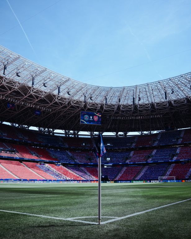 ملعب بوشكاش أرينا، الصورة من الحساب الرسمي لباريس سان جيرمان- 
@PSG_English

