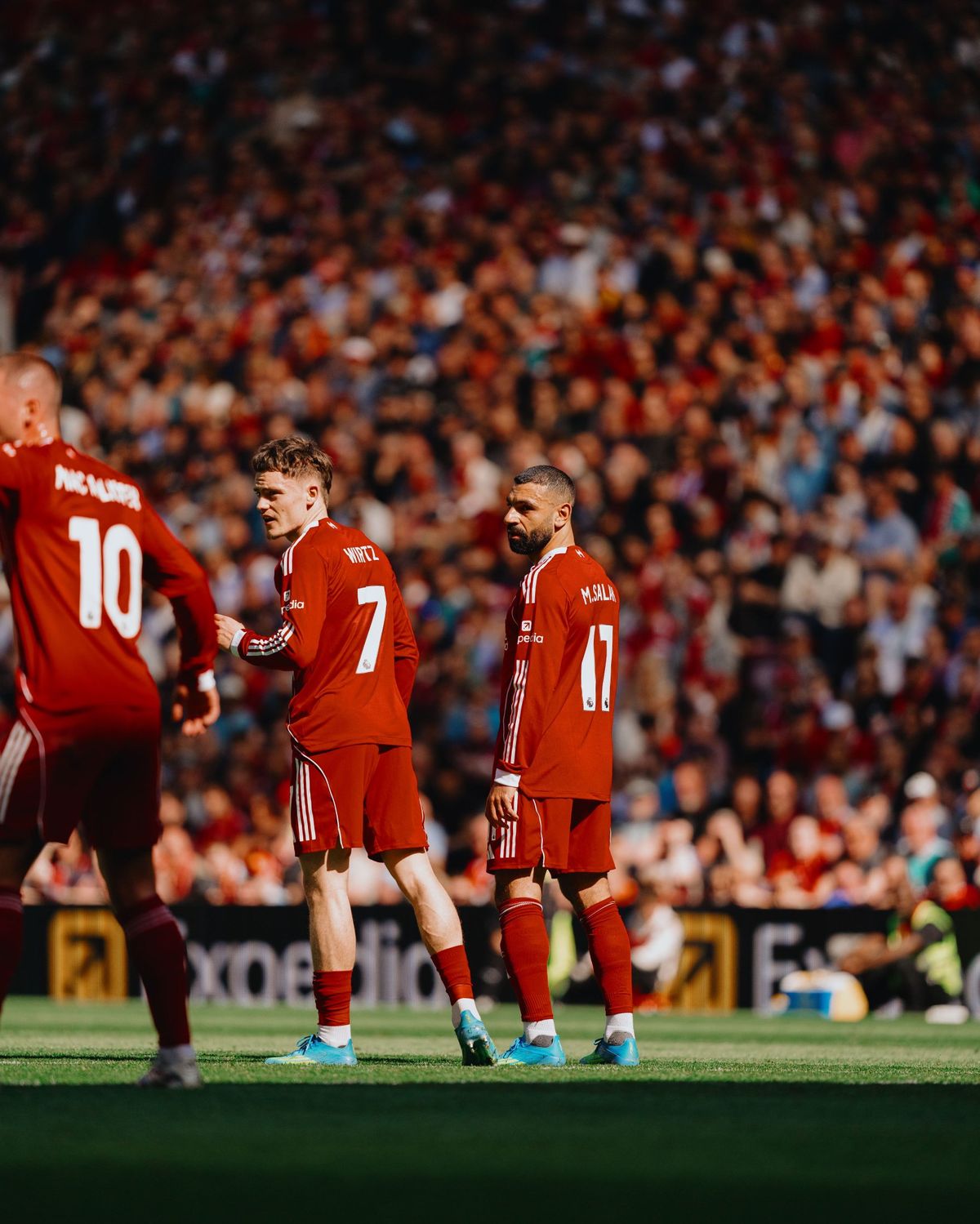 محمد صلاح- الصورة من الحساب الرسمي لنادي ليفربول - @LFC