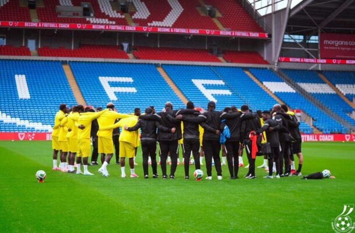 الصورة من الحساب الرسمي لمنتخب غانا - @GhanaBlackstars