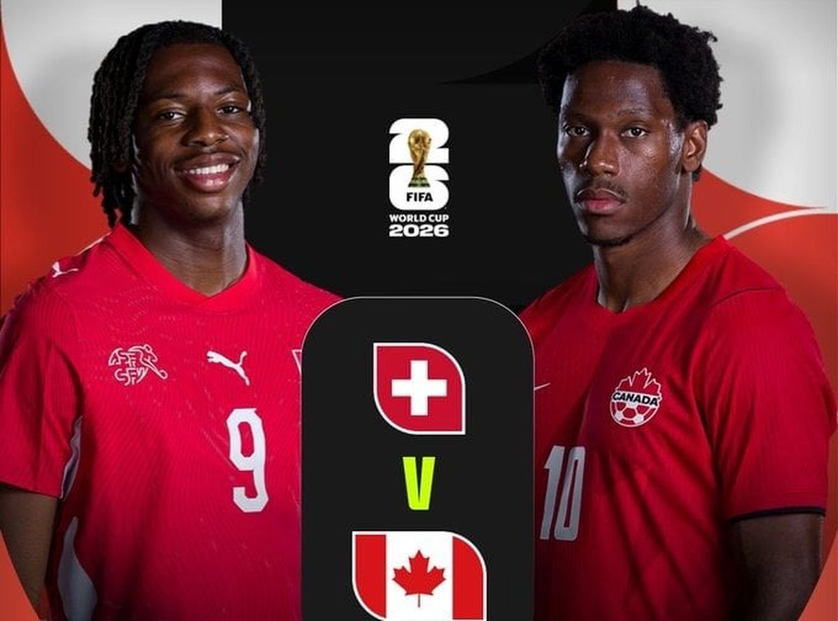 كندا - سويسرا  اصلورة من حساب فيفا على اكس - @FIFAWorldCup