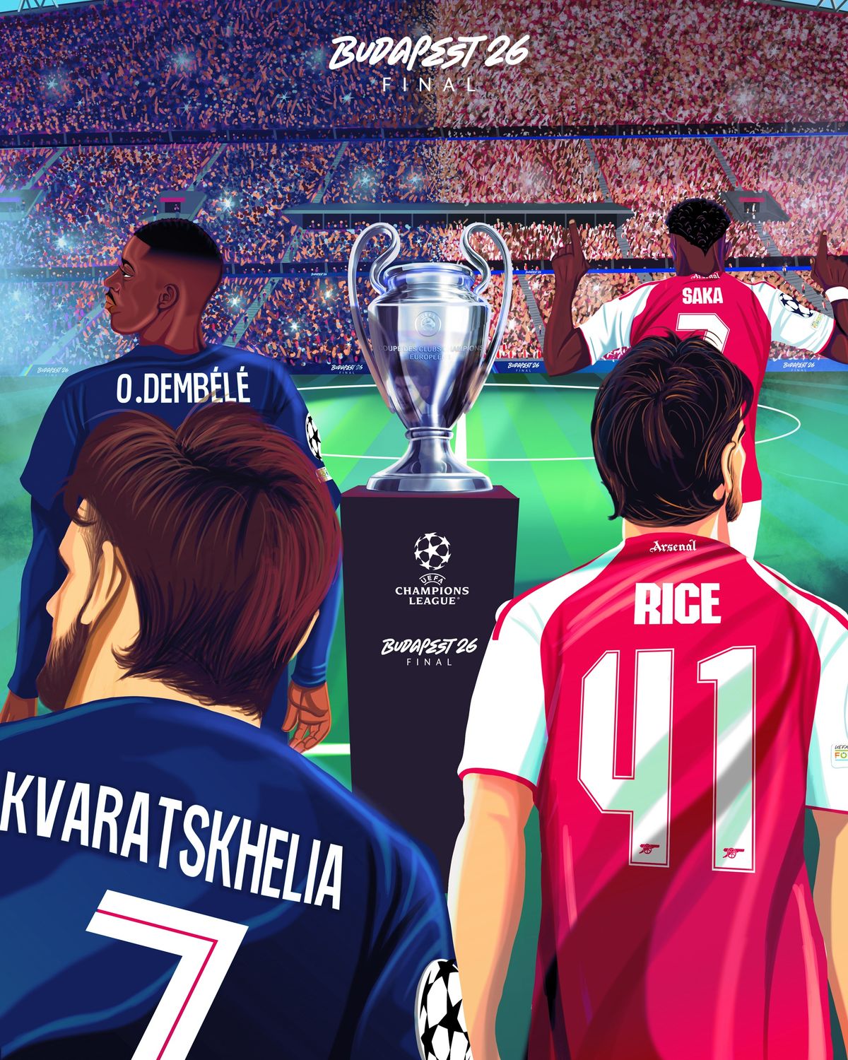 الصورة من الحساب الرسمي لدوري الأبطال - @ChampionsLeague - @elfalso92
