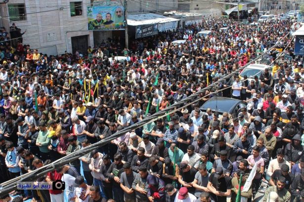 تشييع جثامين الشهداء في قطاع غزة