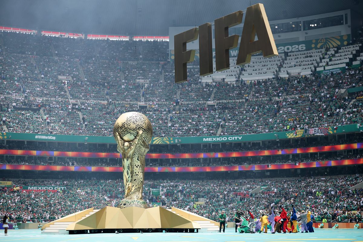 افتتاح كأس العالم - الصورة من الحساب الرسمي لفيفا عربي - @fifacom_ar