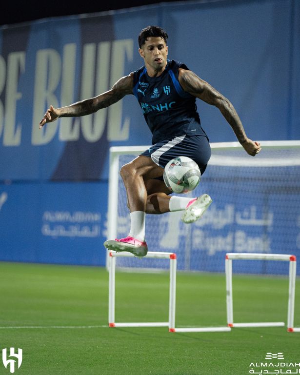 كانسيلو - الصورة من حساب نادي الهلال على اكس - @Alhilal_FC