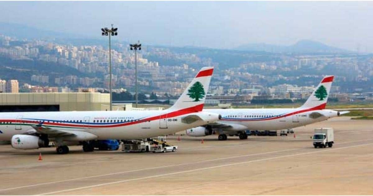 مطار بيروت-مواقع التواصل