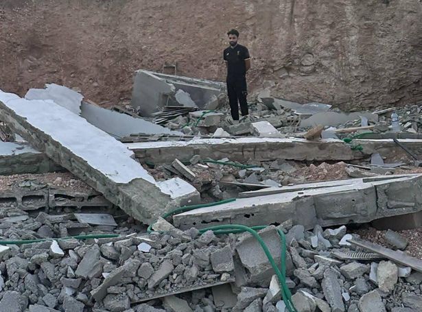 صور للهدم تل عراد - تصوير عقاب عواودة 
الاستعمال وفق قانون ٢٧أ