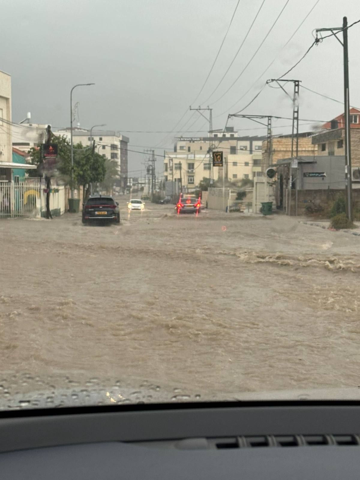 من منخفضات جوية سابقة في البلاد  (أرشيفية)