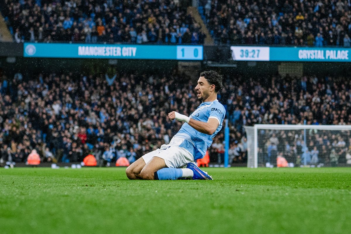 عمر مرموش، الصورة من الحساب الرسمي لمانشستر سيتي- @ManCity
