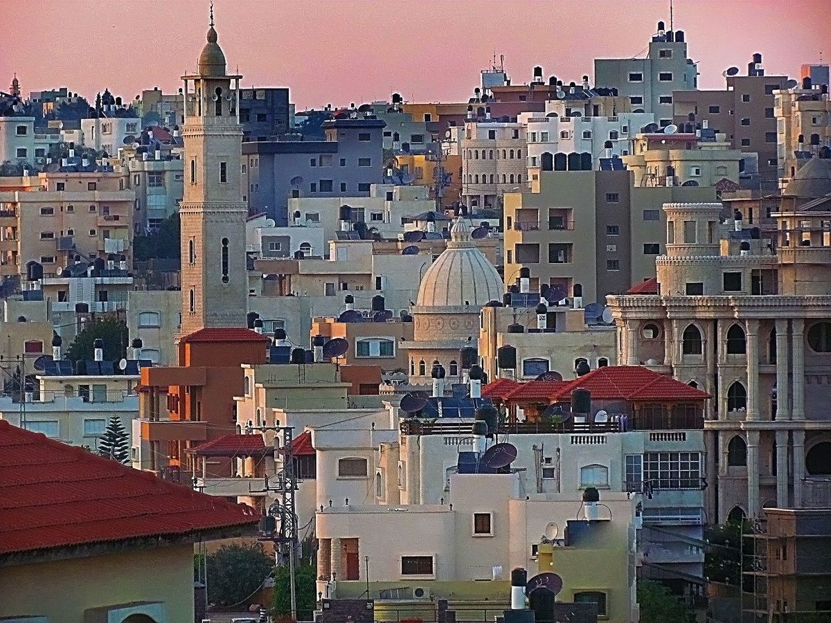 مركز مدينة الطيبة في المثلث (تصوير: סהיר דיווואני / ويكيميديا كومنز، CC BY 2.5)