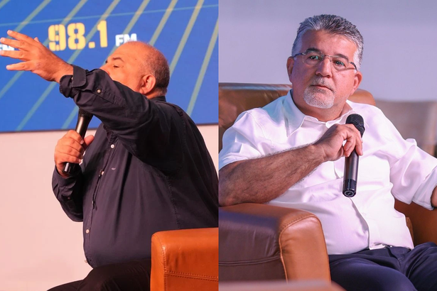 على اليمين يوسف جبارين
على اليسار منصور عباس
(خاص بالشمس)