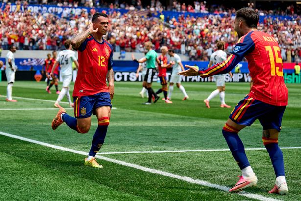 الصورة من الحساب الرسمي لمنتخب إسبانيا على إكس- @SEFutbol