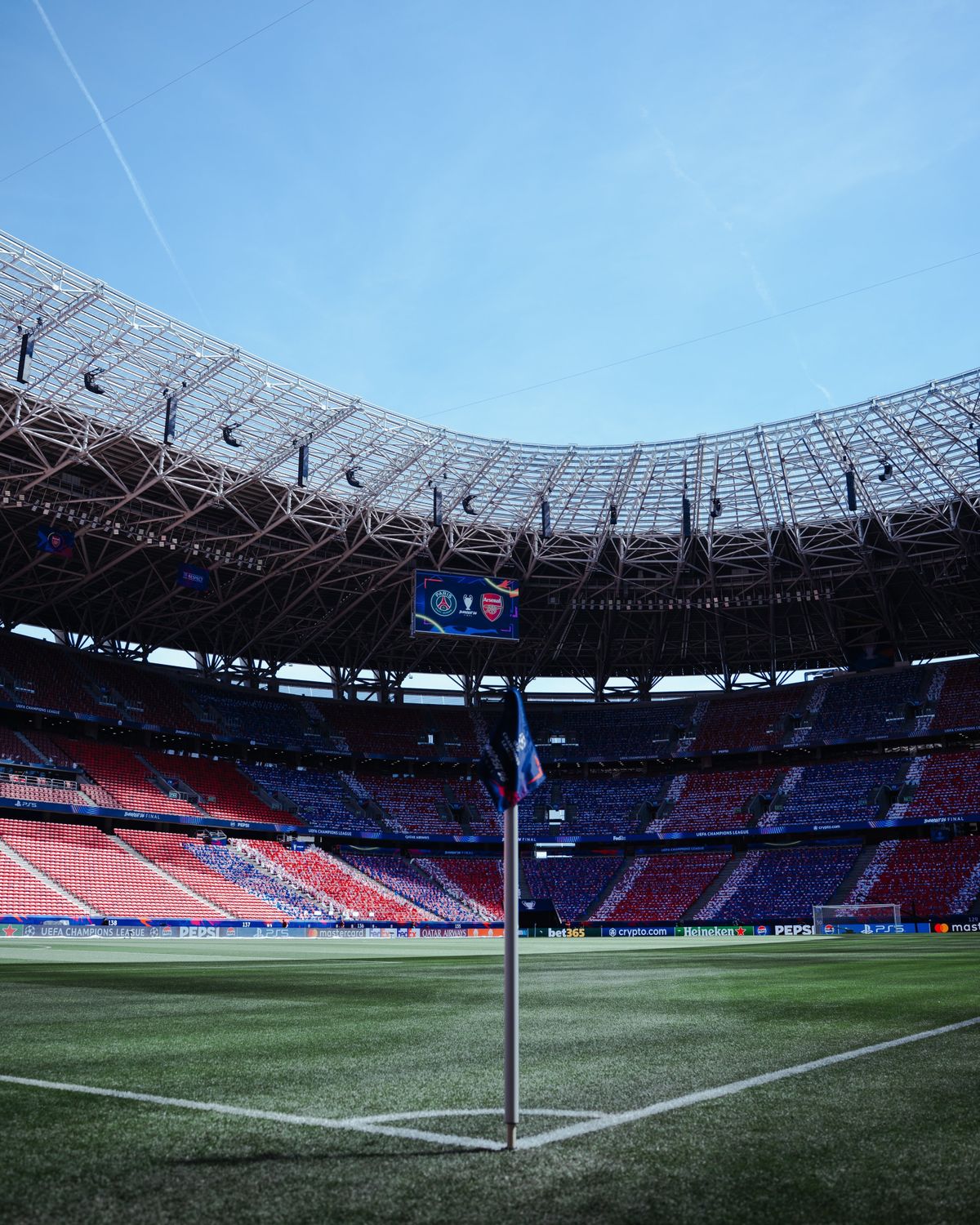 ملعب بوشكاش أرينا، الصورة من الحساب الرسمي لباريس سان جيرمان- 
@PSG_English


