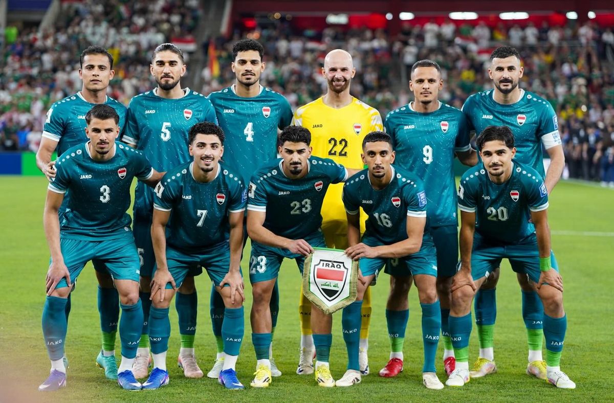 الصورة من الحساب الرسمي لمنتخب العراق على فيسبوك- iraqnationalteam