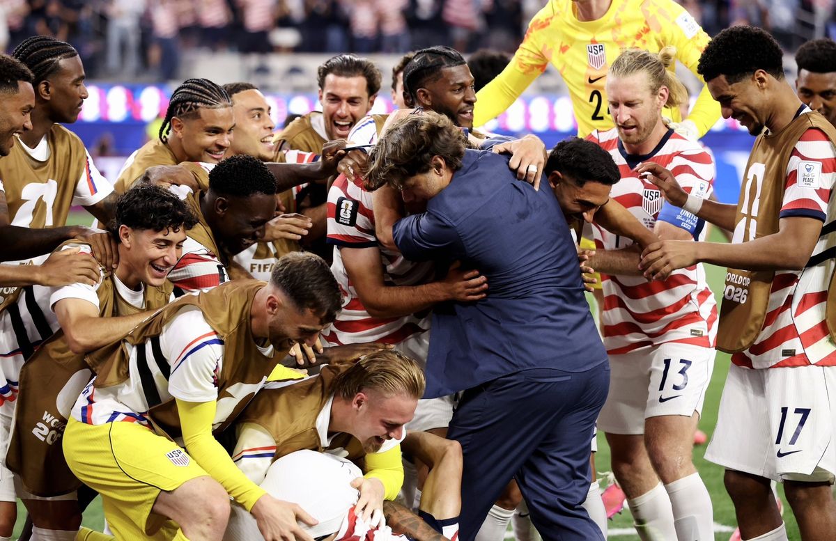 الصورة من حساب منتخب أمريكا على اكس - @USMNT