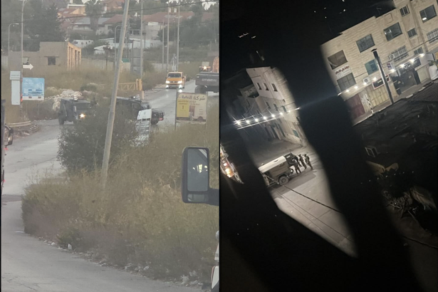 جانب من اقتحامات قوات الجيش الإسرائيلي فجر وصباح اليوم بالضفة