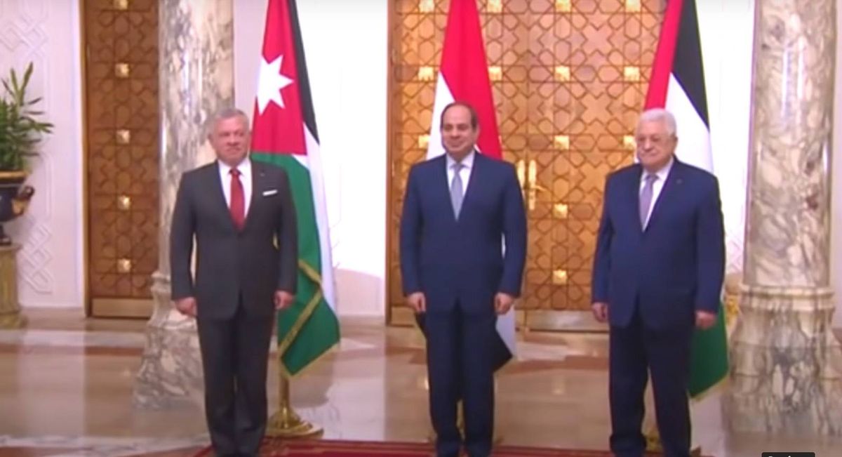 قمة ثلاثية بين عباس، السيسي، والملك عبدالله في مصر 