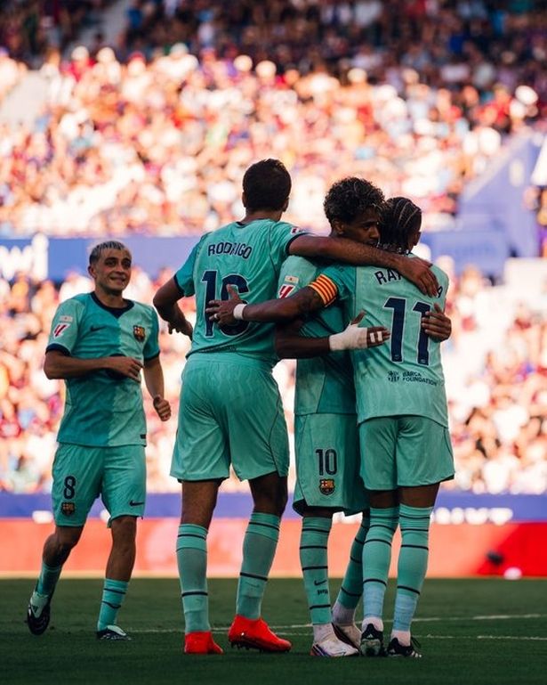 برشلونة - الصورة من الحساب الرسمي لبرشلونة على منصة اكس - @FCBarcelona