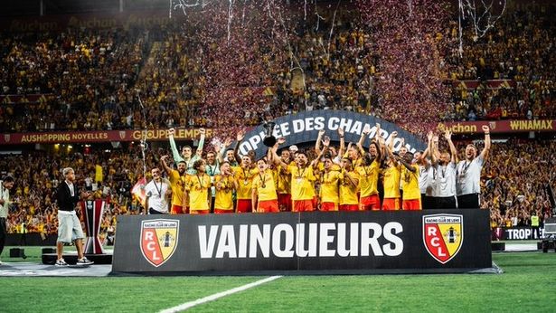 لانس بطل السوبر الفرنسي - الصورة من حساب نادي لانس على اكس - @RCLens