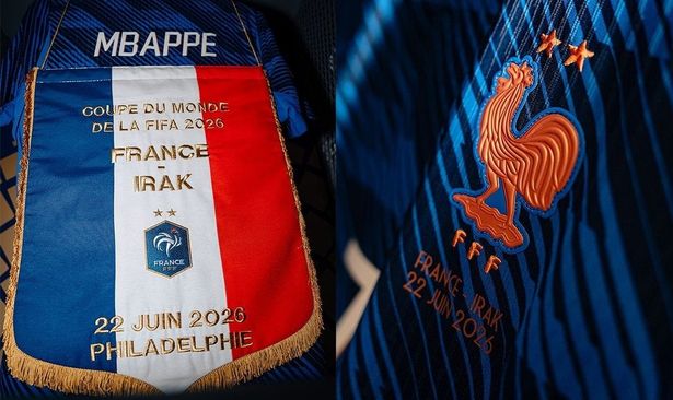 الصورةمن الحساب الرسمي لمنتخب فرنسا على إكس- @equipedefrance